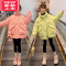 可莉允女童羽绒棉服2022新款冬装加厚外套洋气韩版十岁中大儿童棉衣棉袄