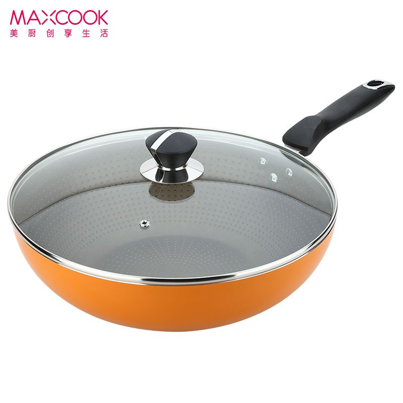 maxcook 美厨 新一代不粘炒锅 32cm(带盖) MCXY-32