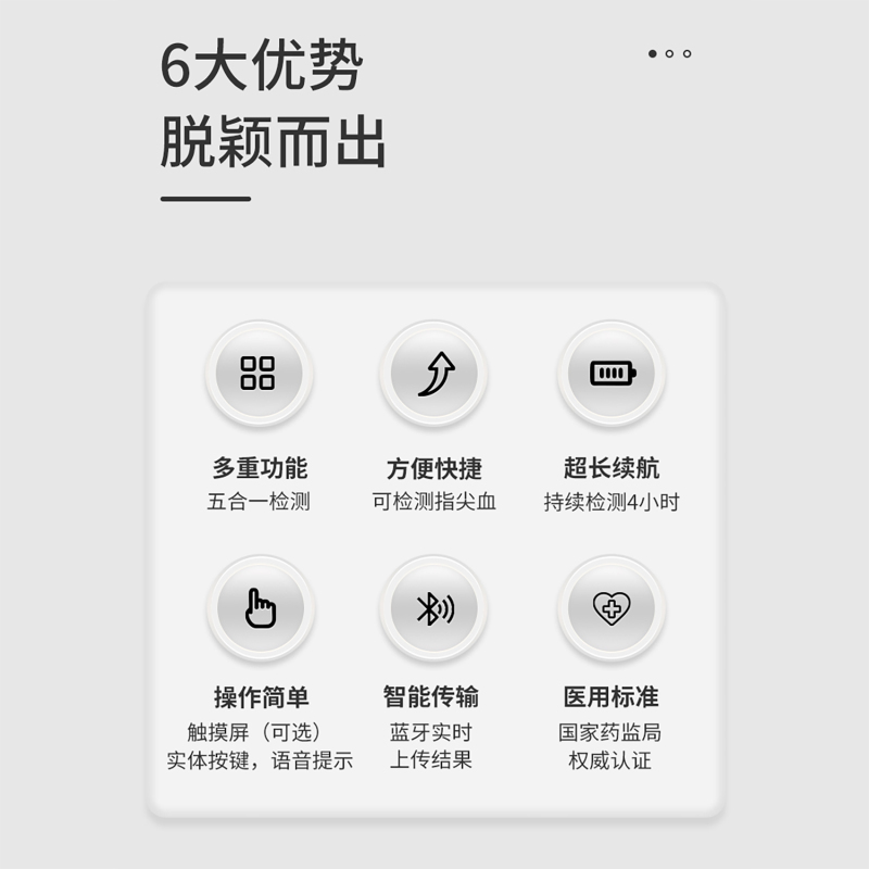 血脂四项检测试剂 5份/盒高清大图