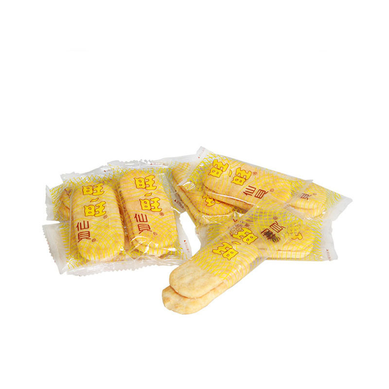旺旺 仙贝 零食 膨化食品 饼干糕点 家庭装 400g