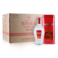 [可开发票 保证正品]剑南春集团出品 38度绵竹头曲精品3号500ML*6瓶整箱装浓香型白酒