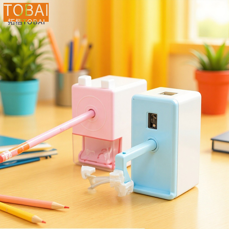 拓栢 文具盒路外宣转笔刀可定制logo TBW-2C个高清大图