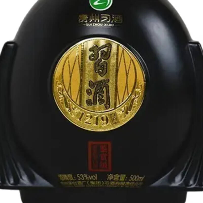 习酒 1219鉴赏级(黑) 53度500ml酱香型 新老版本年份随机高清大图