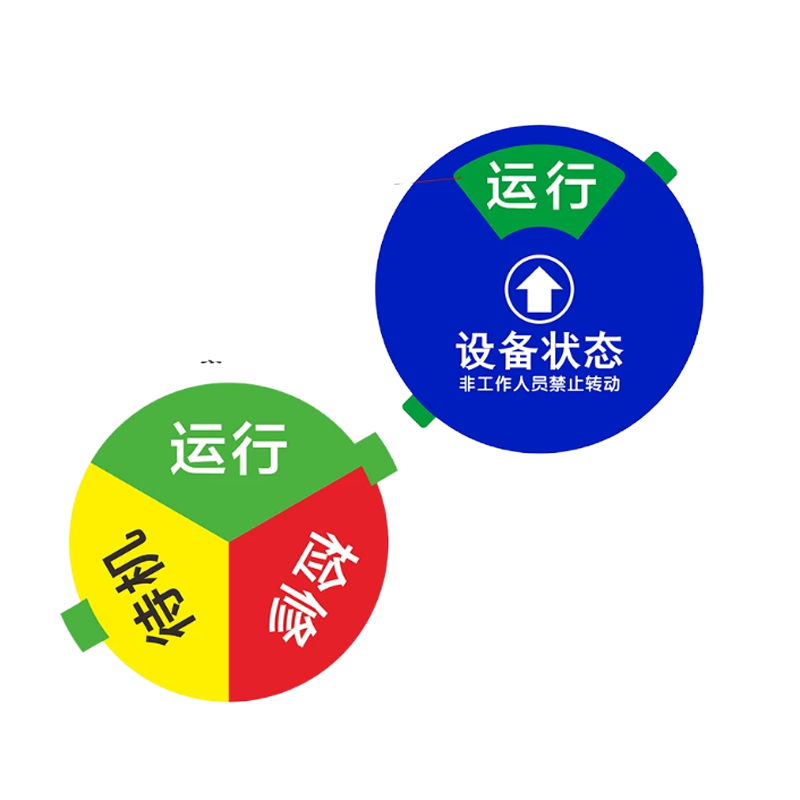伽隽 设备状态标识牌 15*15cm 个高清大图