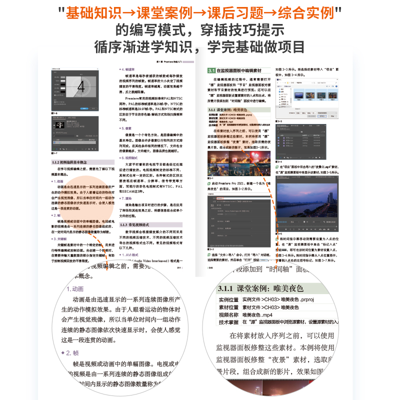 [正版]中文版Premiere Pro 2021入门教程 pr教程书籍 pr零基础入门自学教程 短视频剪辑制作影视后期高清大图