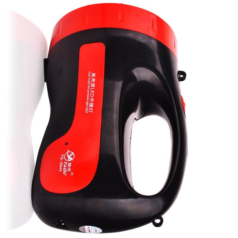 雅格/YAGE 强光巡防应急手提灯5W YG-3545高清大图