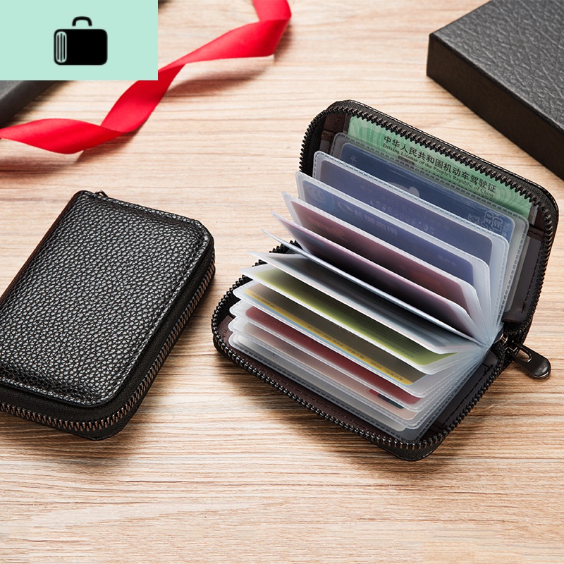 小钱包零钱包 多层卡包男士防消磁防盗刷卡套女式超薄小巧卡夹NEW LAKE高清大图