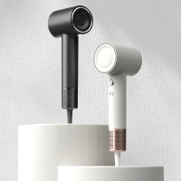 康巴赫吹风机家用高速电吹风负离子大风力护发速干智能控温 深空灰