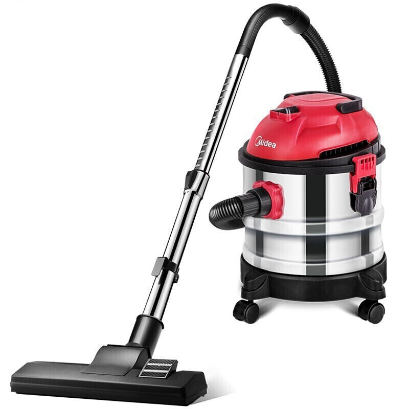 美的(midea)吸尘器干湿吹三用大功率商用家用车用桶式吸尘器