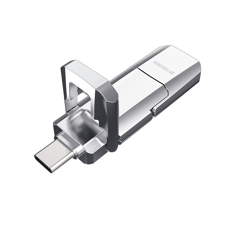 爱国者(aigo) 256GB USB3.1 Type-C双U口 高速固态U盘 U393