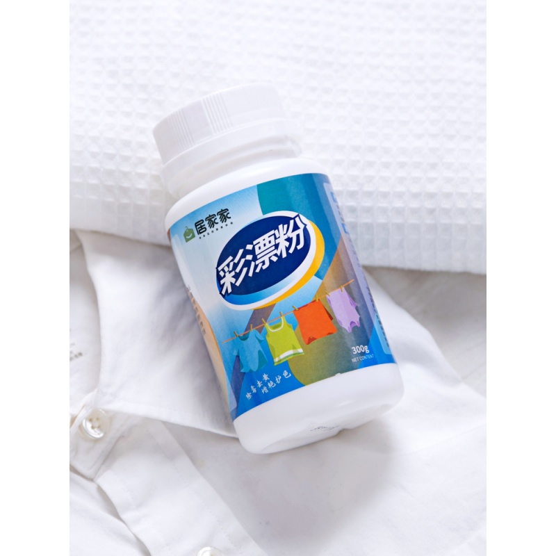 家柏饰(CORATED)白色衣物彩漂粉洗衣服去剂白衣服衬衫漂白剂强力去污漂白粉高清大图