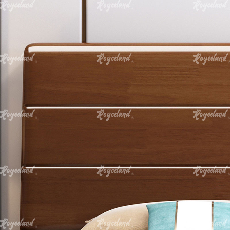 洛诗莲 (RoyceLand) 实木床宿舍家具1.5米单人床含两个床头柜 1500*2200*1100