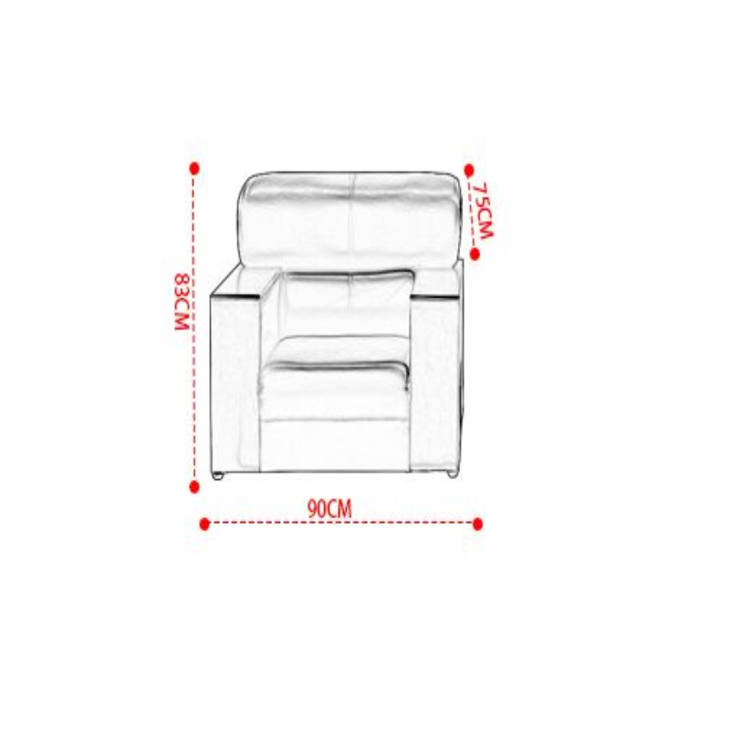 韶优皮质沙发单人位 SF-1高清大图