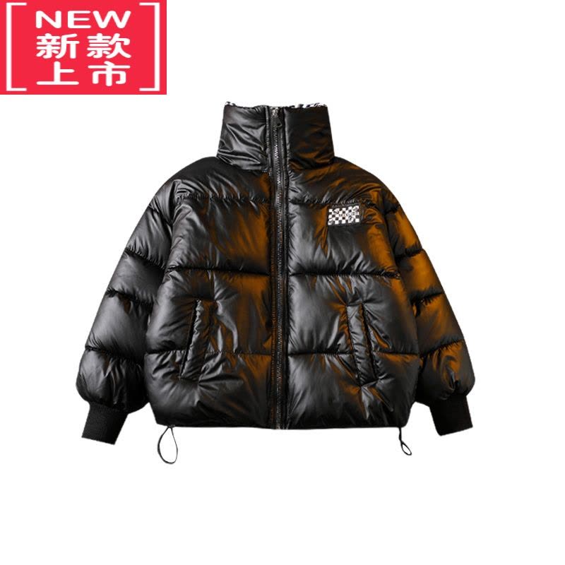 可莉允儿童装男童冬装棉衣2022新款羽绒棉服中大童炸街冬款棉袄洋气外套图片