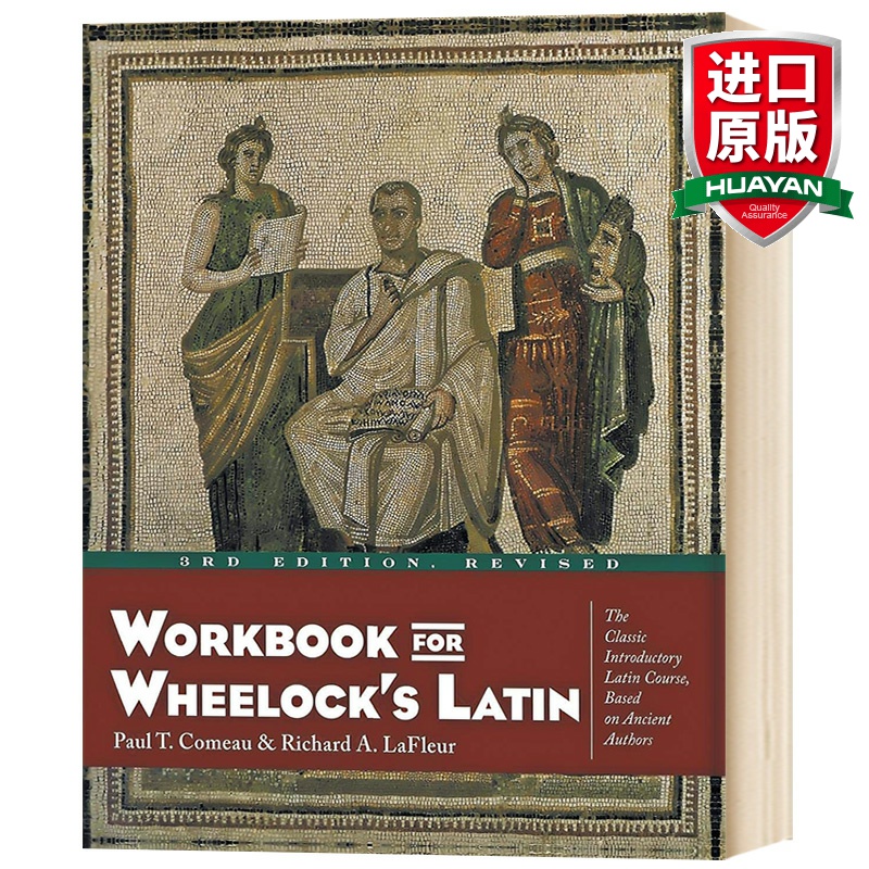 韦洛克拉丁语教程 [正版]华研原版 韦洛克拉丁语练习册 英文原版 Workbook for Wheelock’s Lat高清大图