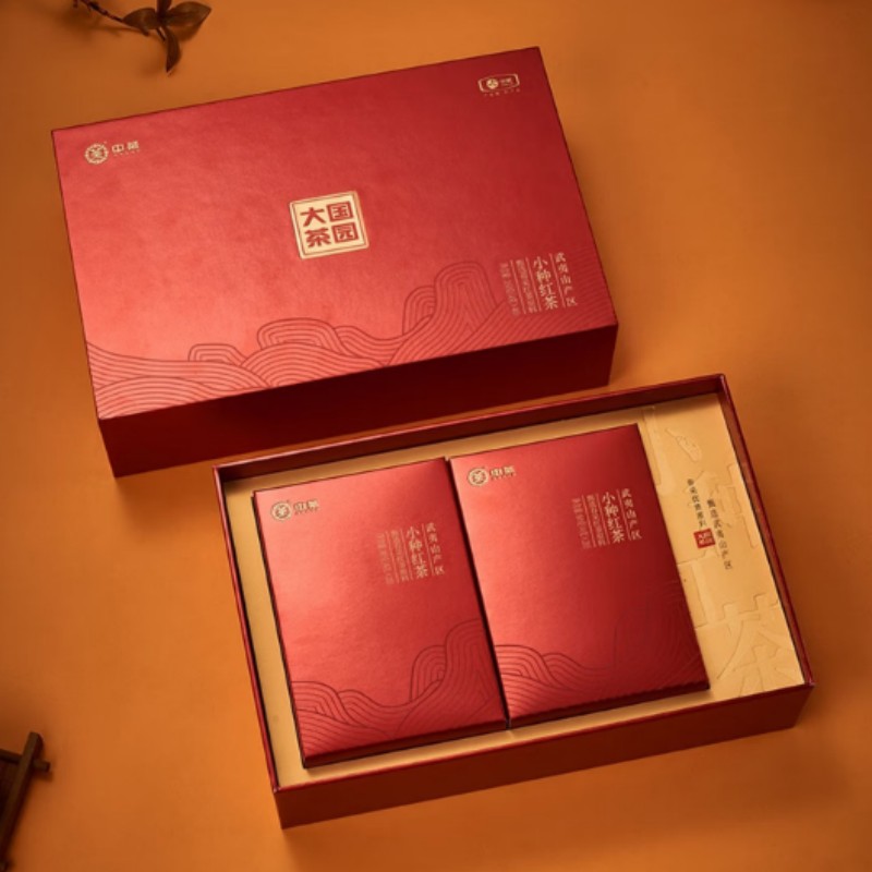 中茶大国茶园系列小种红茶礼盒款160g高清大图