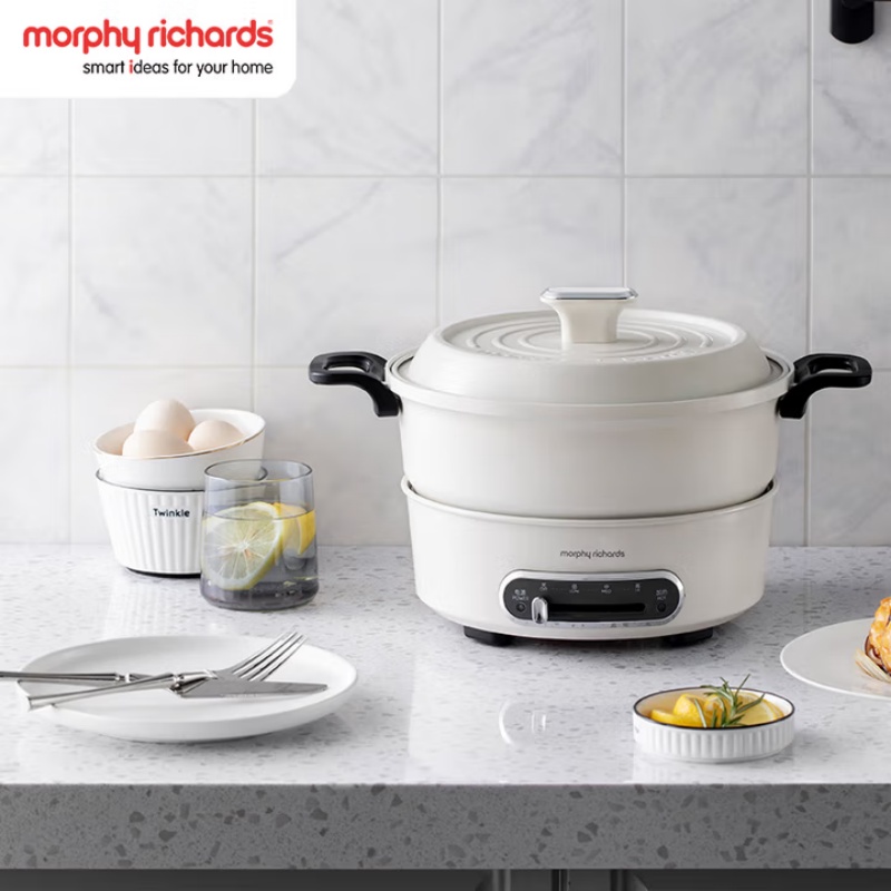 摩飞 MR9087 多功能锅 蓝色/白色/红色/绿色