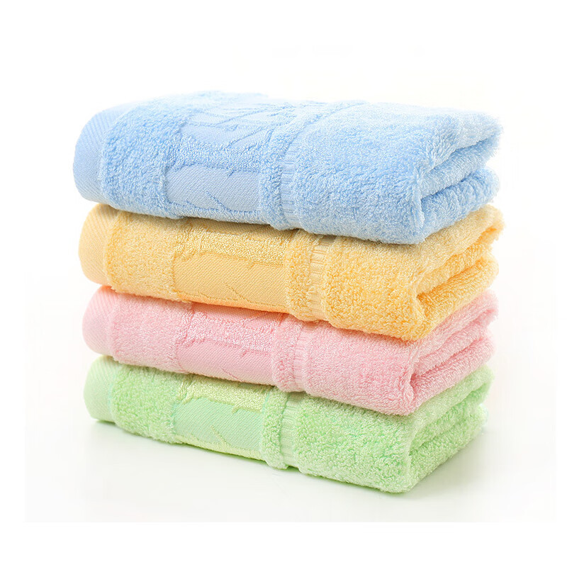 约克罗兰 两条装毛巾礼盒竹纤维毛巾组合 34*75cm*2