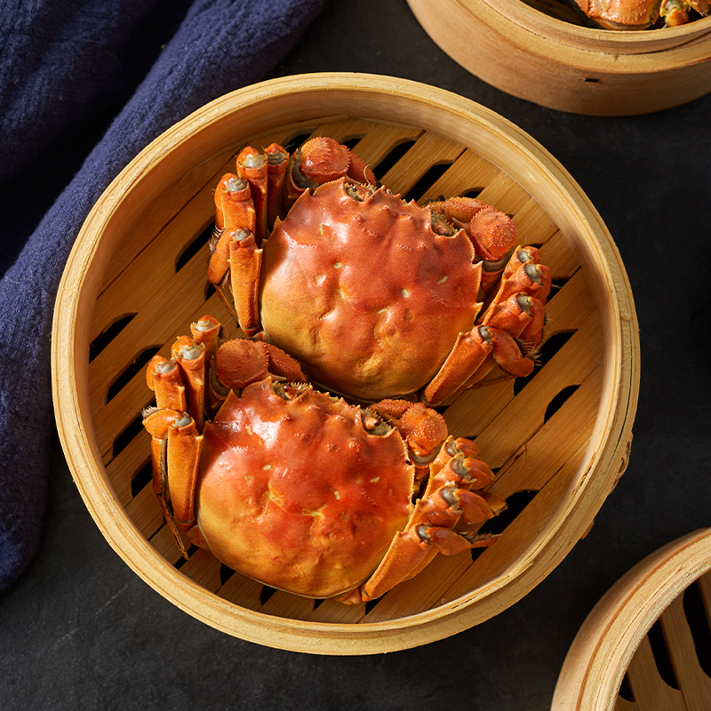 [礼券] 丰澄鲜1888型蟹券 公蟹4.0两/只 母蟹2.8两/只 4对8只装 大闸蟹礼品卡 卡券 礼品券 大闸蟹提货券高清大图