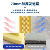 穗凌(SUILING)BD-508单温大卧柜冰柜冷冻冷藏柜转换 厨房冰箱保鲜柜速冻顶开门密封柜商用雪柜 455升