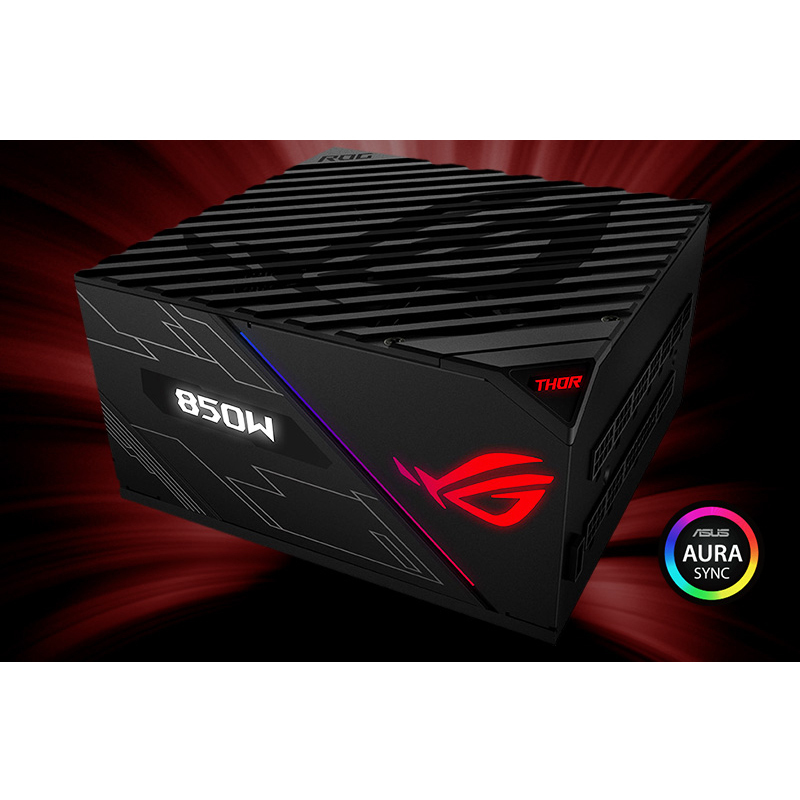 华硕(ASUS)ROG-THOR雷神850W 全模组白金牌台式电脑主机机箱电额定1200W