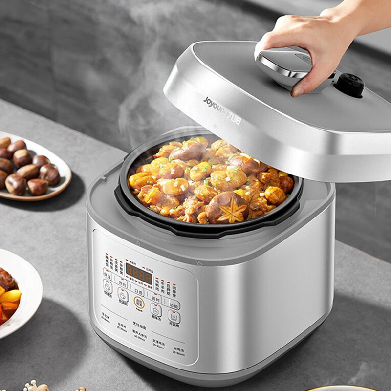 九阳电压力锅5L轻音免排气高压锅持久沸腾风冷降压Y-50H50高清大图