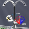 古达厨房水龙头防溅头冷热两用水槽菜盆池可旋转万向增压过滤万向接头