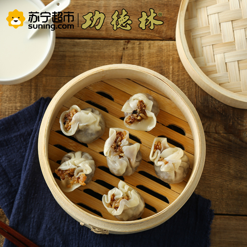 功德林 速冻香菇烧麦250g
