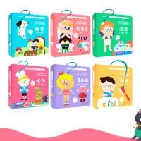 趣威文化 点读版3D立体书好习惯互动翻翻书6册 幼儿早教书籍刷牙拉粑粑 宝宝启蒙早教书 好习惯绘本0-1-2-3岁认知卡