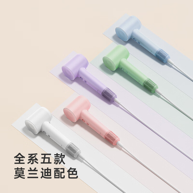 徕芬 负离子高速吹风机LF03-SE浅粉色青春款高清大图