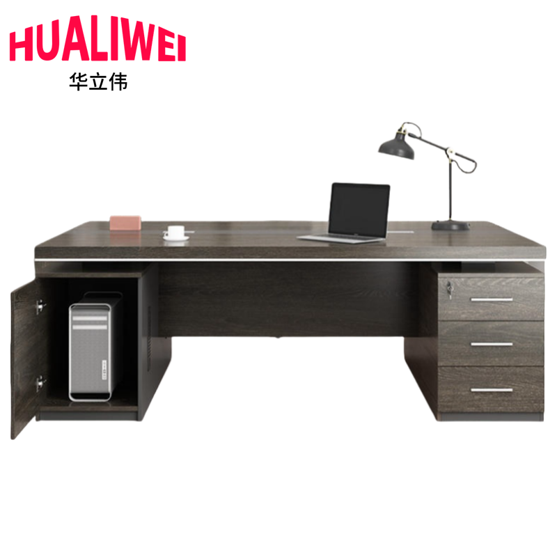 华立伟办公桌木高清大图