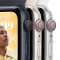 Apple Watch SE 2022款智能手表 40mm (GPS+蜂窝版) 银色铝金属表壳 运动型表带