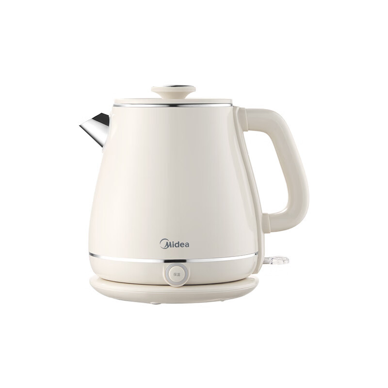 美的(Midea) MK-SH60-Q 电水壶 1.8升 大容量 电水壶母婴级316L不锈钢保温一体全自动恒温壶