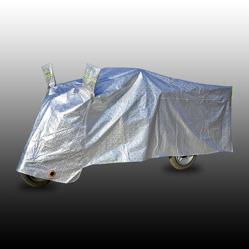 电动三轮车车罩老年代步车衣三轮摩托车披防雨闪电客防晒罩冬季加厚