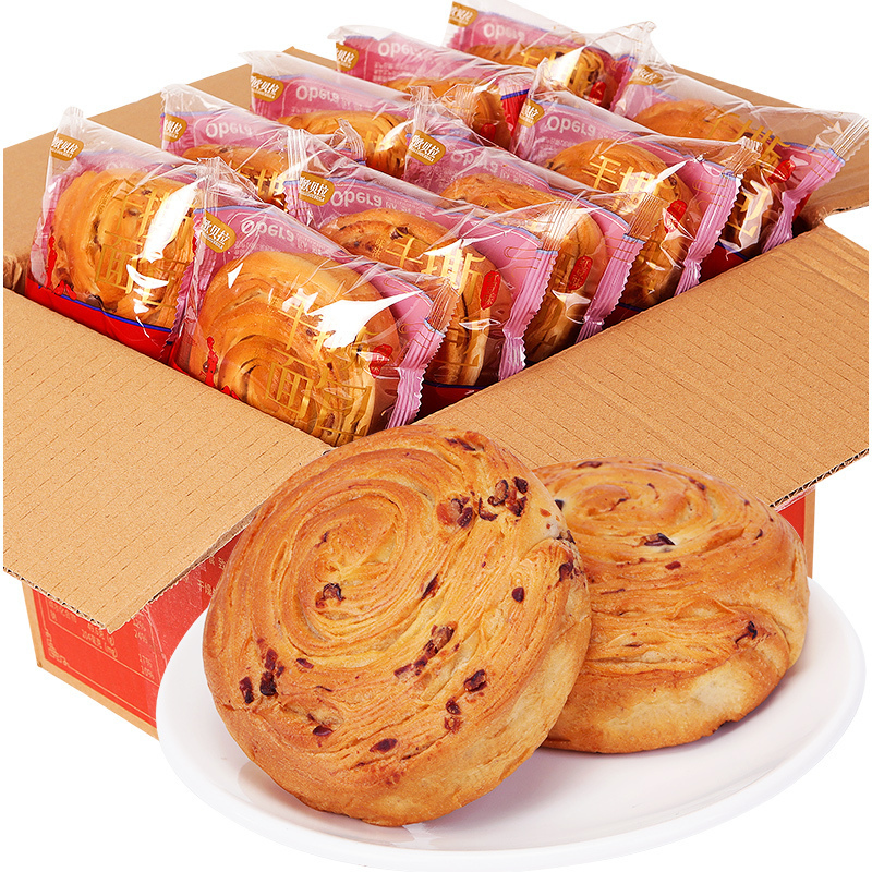 [满199减125元]比比赞红豆手撕面包2000g整箱糕点早餐速食即食充饥代餐饱腹懒人营养食品零食 西式糕点 面包
