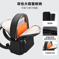 爱华仕商务休闲女士双肩包背包电脑包