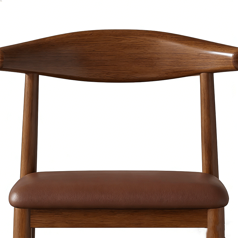 豫众诺 实木餐椅 450*450*800mm 把高清大图