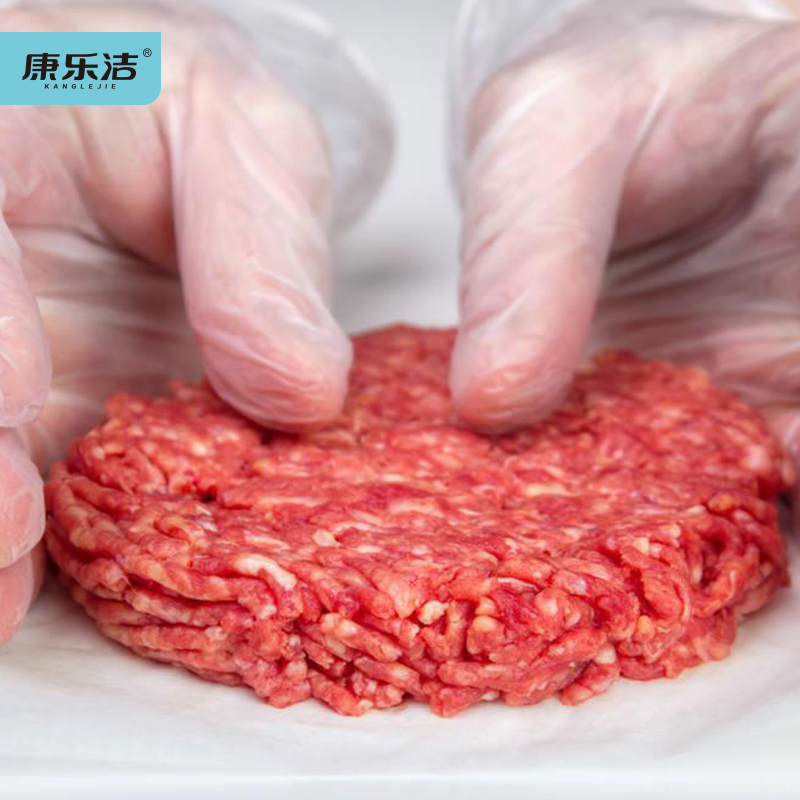 康乐洁PE一次性卫生手套K999食品级材质200只装左右手通用