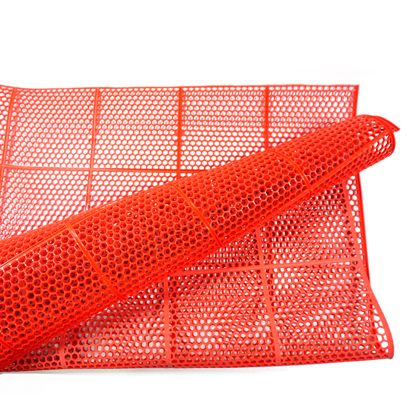 普拓塑 塑料镂空防滑垫 5*1200mm/卷高清大图