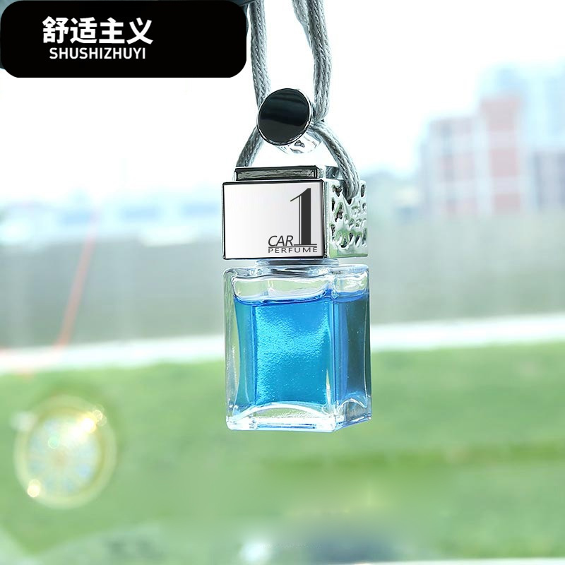 挂式香水 车载香水挂饰男 汽车精油瓶车上挂除异味除异味