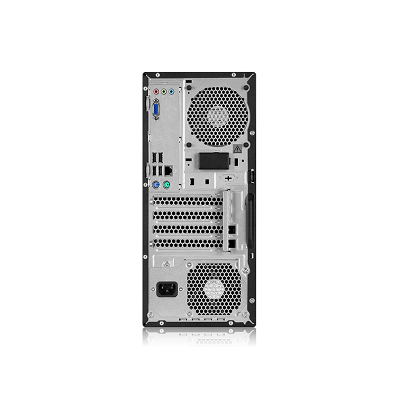 联想(Lenovo)扬天T4900d-02台式电脑 单主机(i3-7100 4G 1T DVDRW Win10)