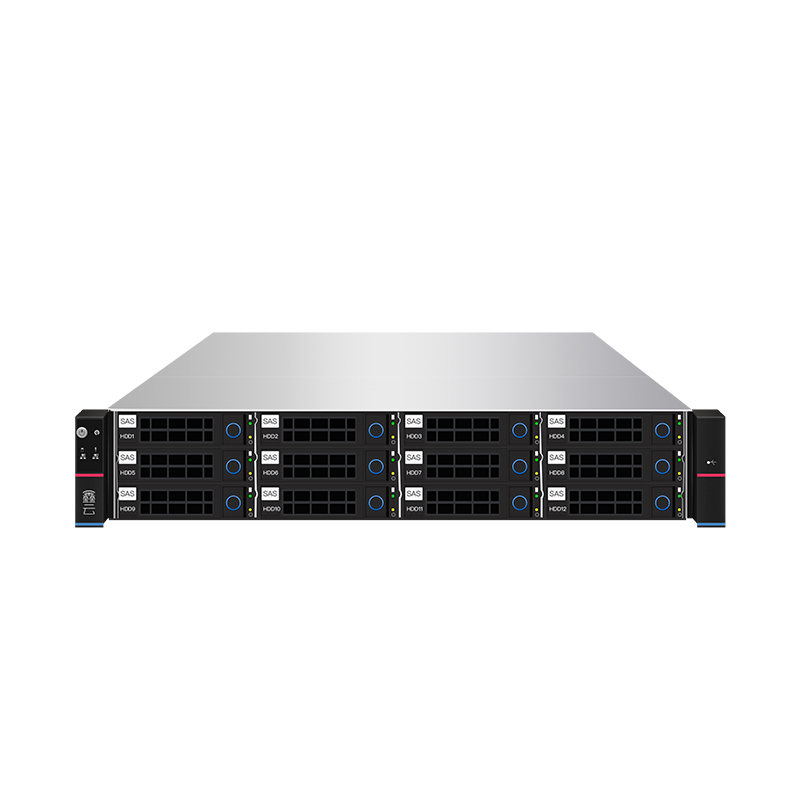 鑫云(Singstor)SS300G-12A万兆光纤NAS网络存储 4剪辑多机共享磁盘阵列 标配 裸机+96TB