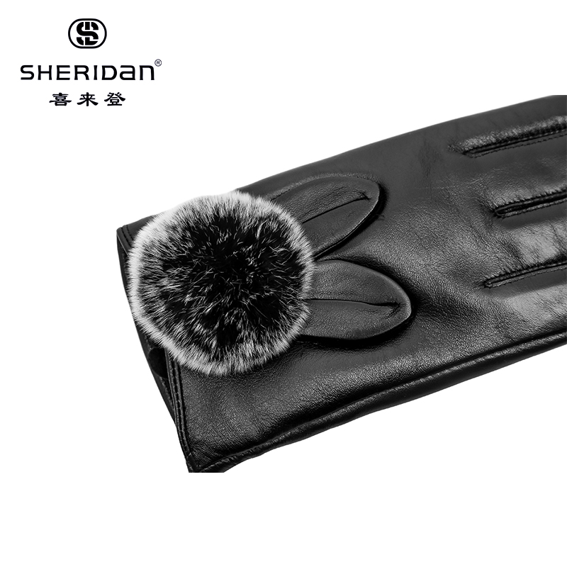 喜来登SHERIDAN 女士加绒手套NL171202S高清大图