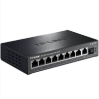 TP-Link TL-SL1210P 8口PoE交换机监控poe供电器模块SFP光口VLAN