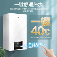[重磅新品]海尔(Haier)燃气壁挂炉 家用天然气采暖洗浴两用 地暖暖气片采暖炉 手机控制 板式换热 -20KW
