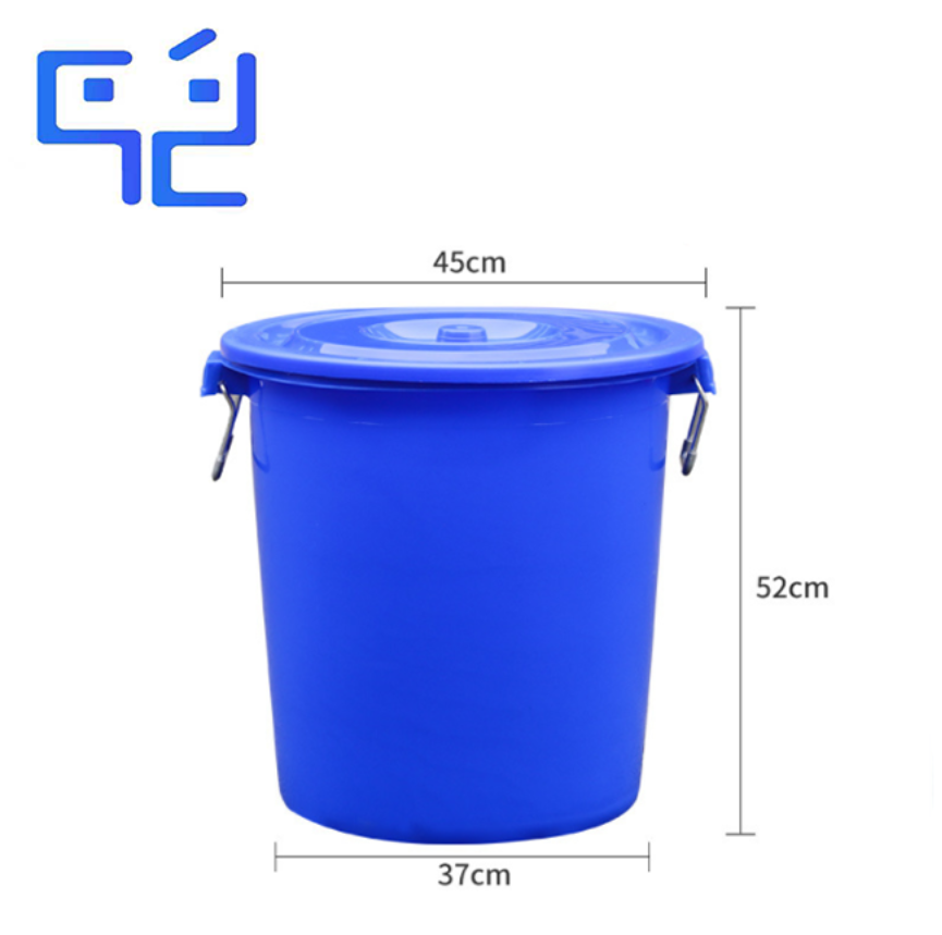 万允 带盖大容量水桶 60L/个(60L)高清大图