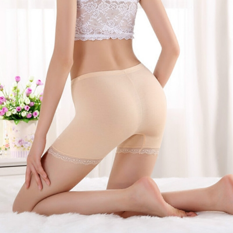 夏季短裤女莫代尔打底裤薄款保险裤胖mm纯棉大码防走光安全裤