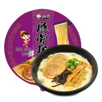 俏侬豚骨拉面(日式叉烧)242g/盒 微波炉加热即食方便速冻面条