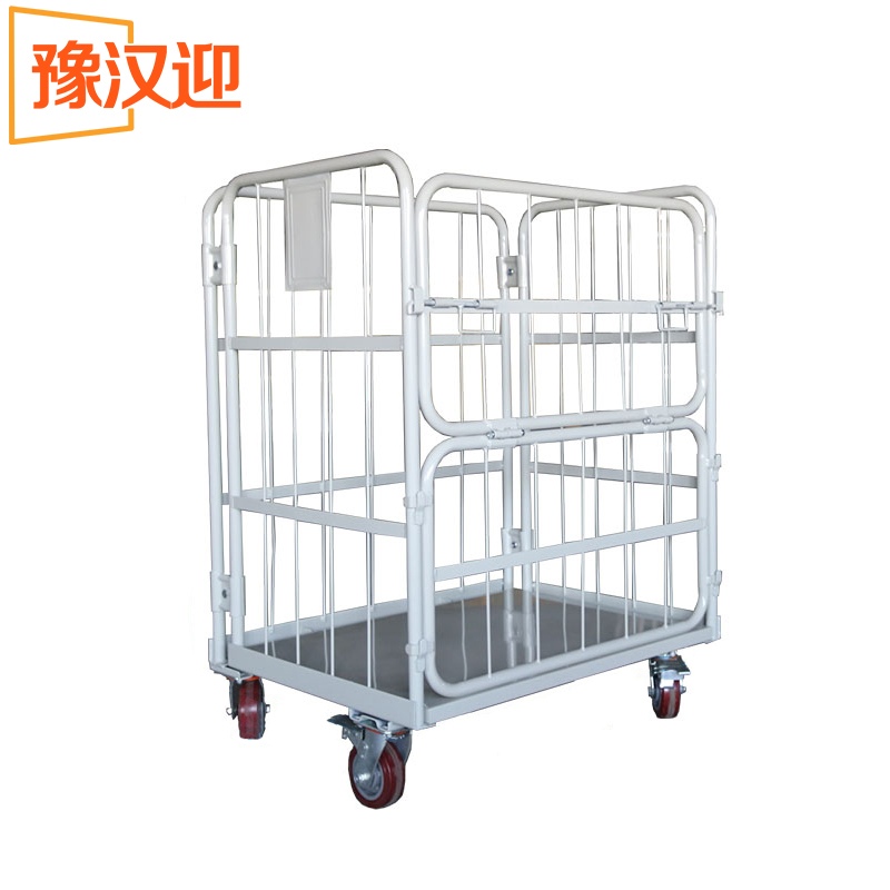 豫汉迎折叠物流台车高清大图