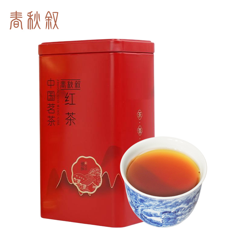 春秋叙 茉莉红茶 250g/罐高清大图